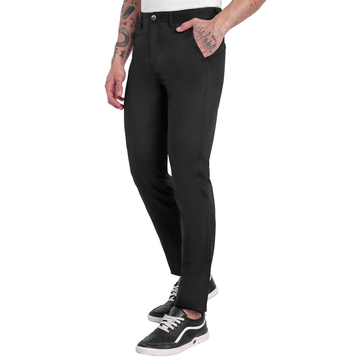 Dobby Lycra Trousers