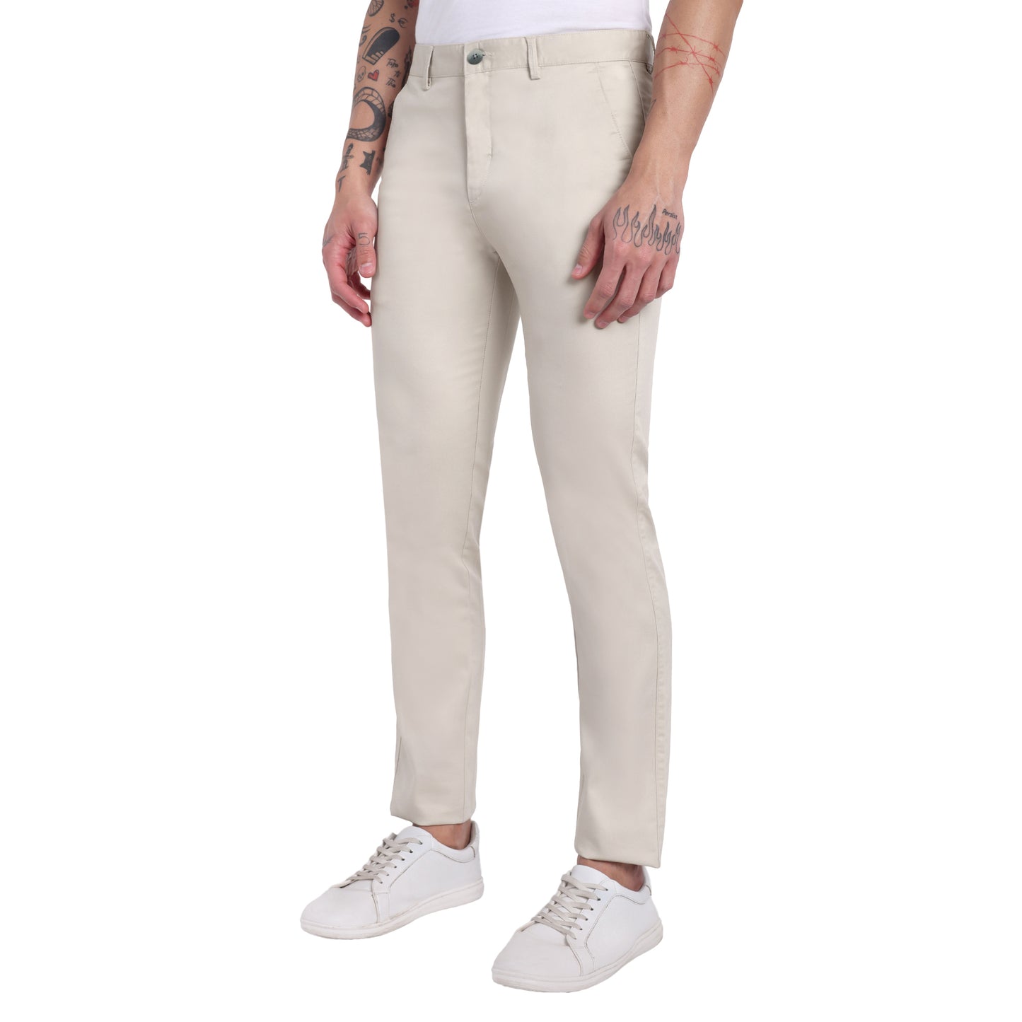 Dobby Lycra Trousers