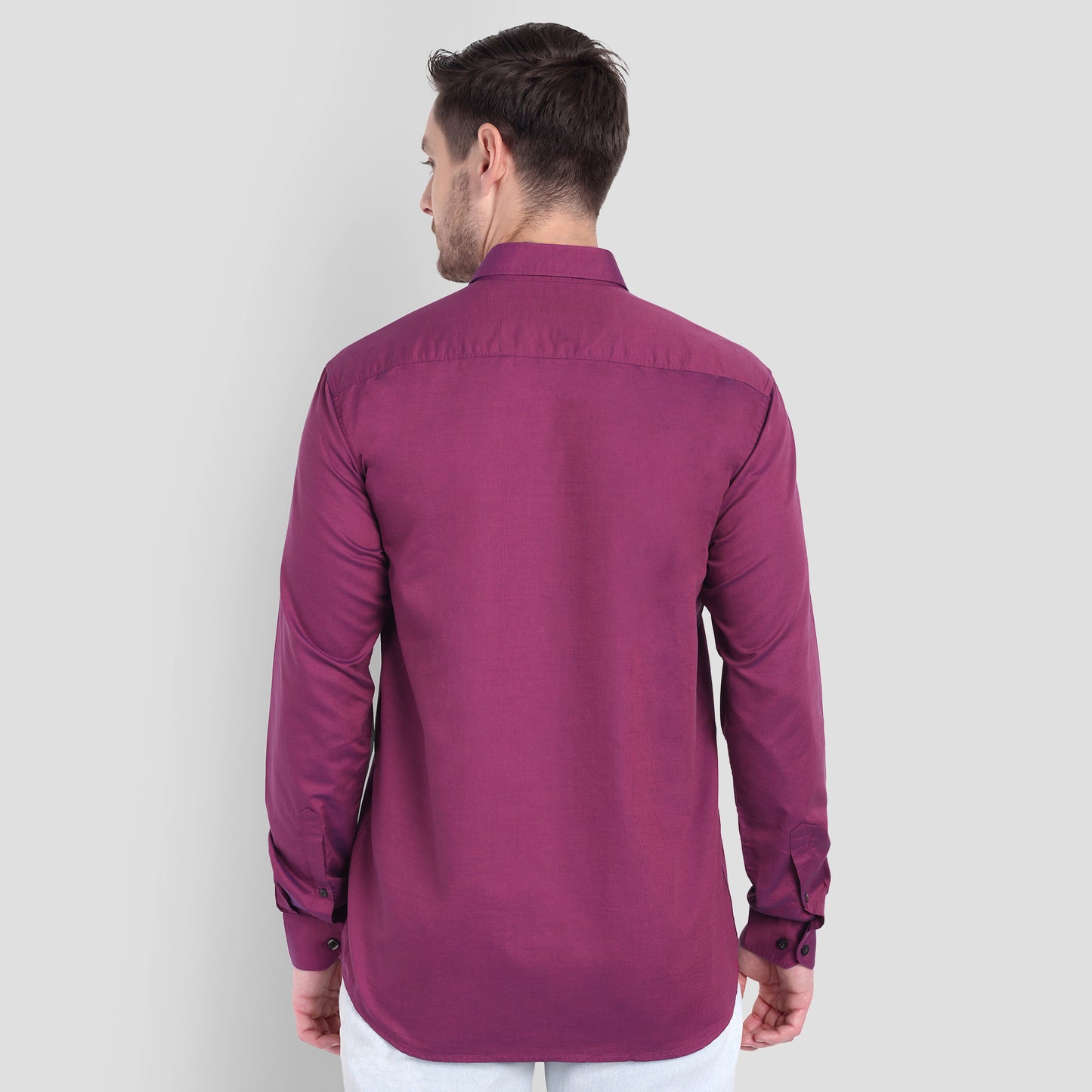 Cotton Filafil Two Tone Shirts