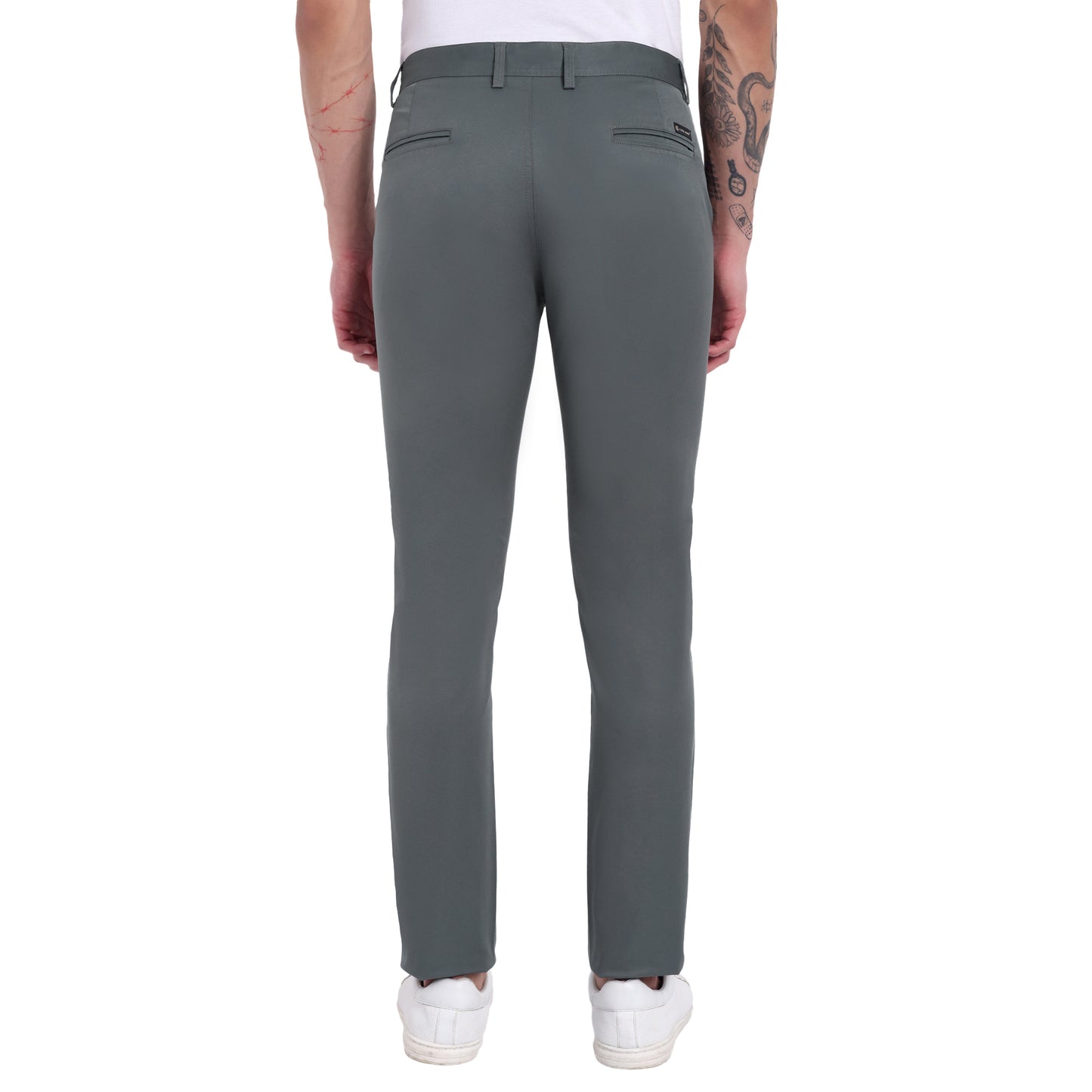 Satin Dobby Trousers