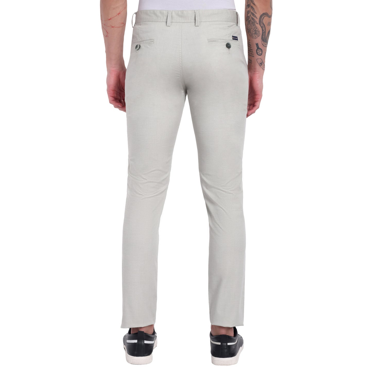 Linen Lycra Trousers