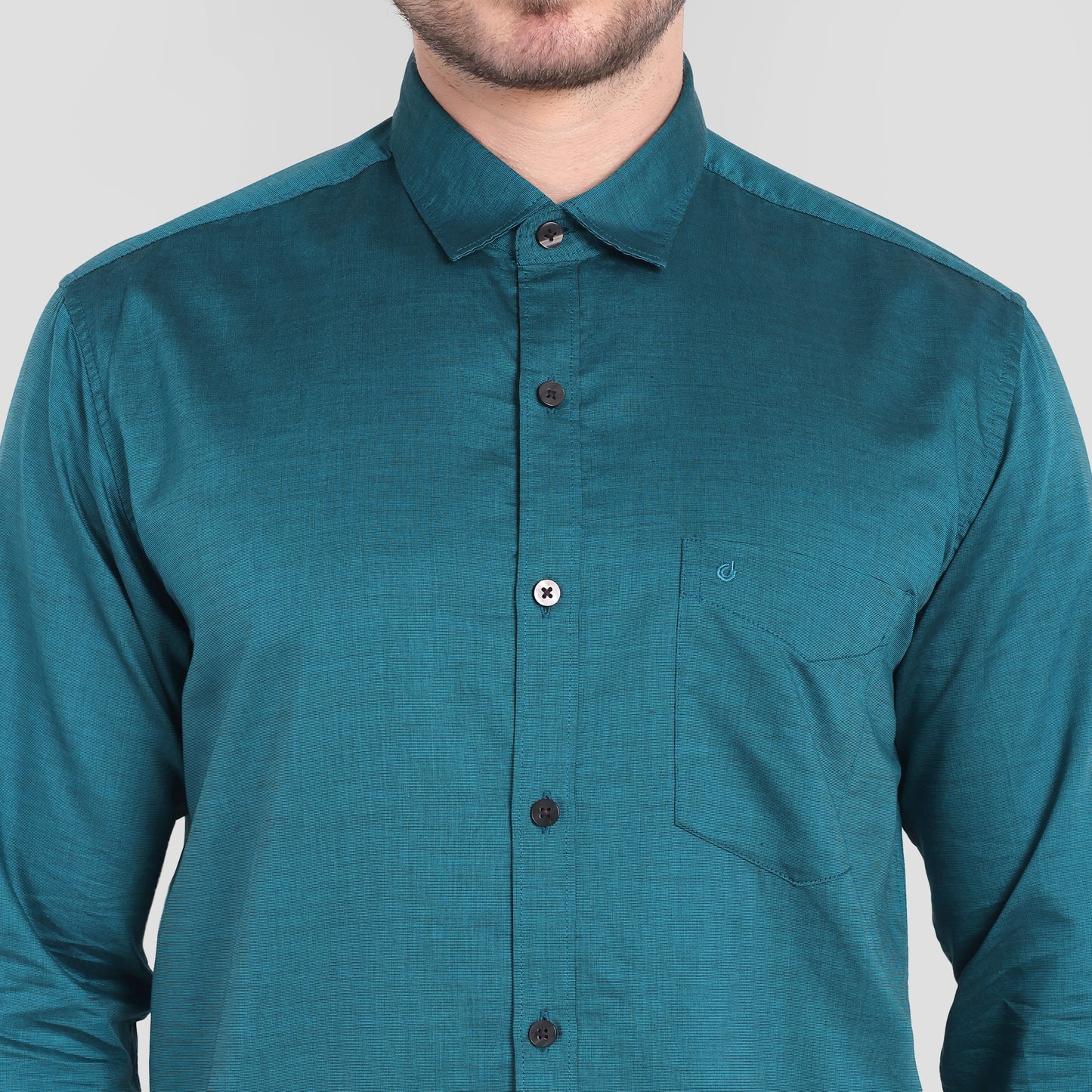 Cotton Filafil Two Tone Shirts