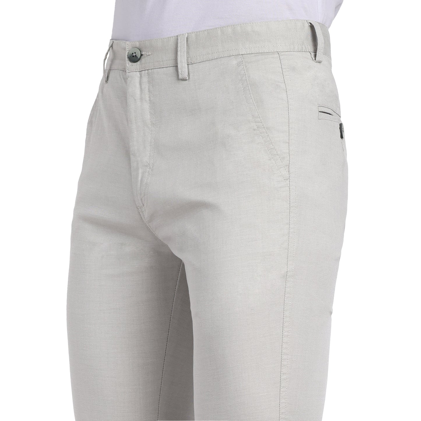 Linen Lycra Trousers