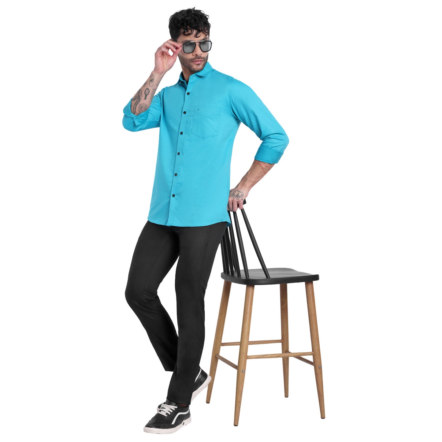 Dobby Lycra Trousers