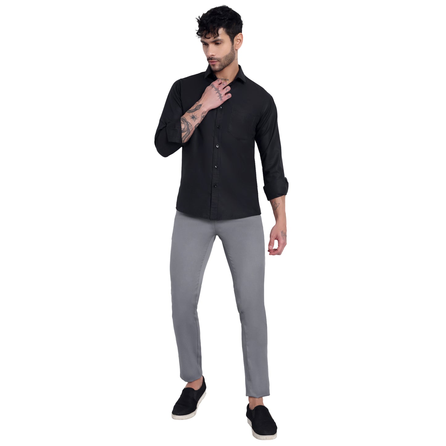 Dobby Lycra Trousers