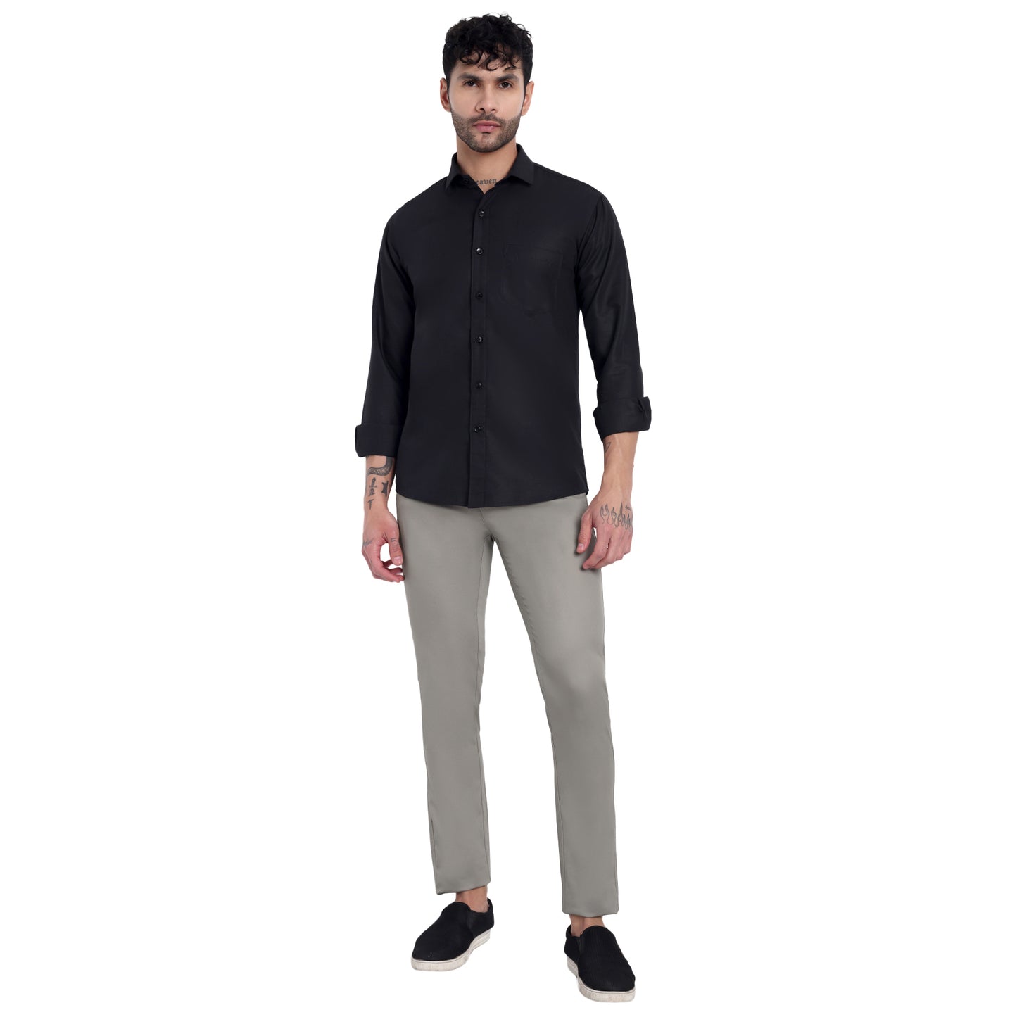 Dobby Lycra Trousers