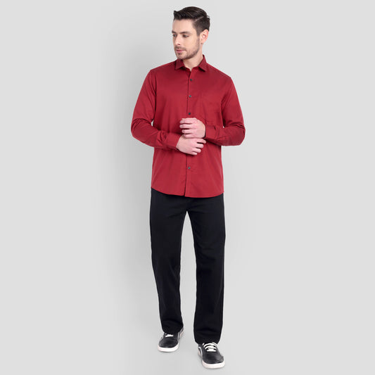 Cotton Filafil Two Tone Shirts