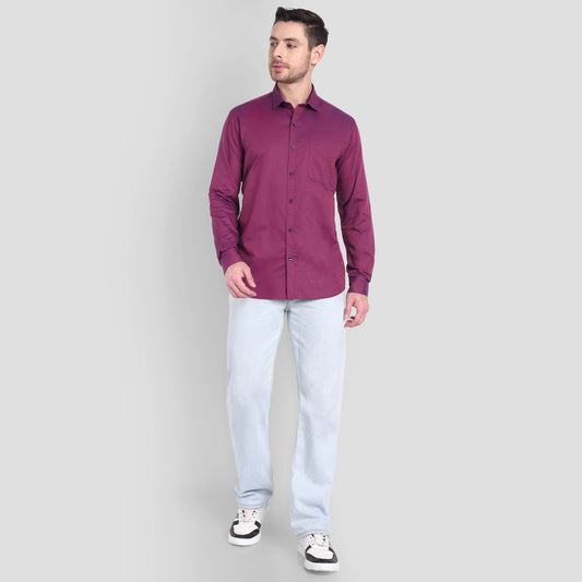Cotton Filafil Two Tone Shirts