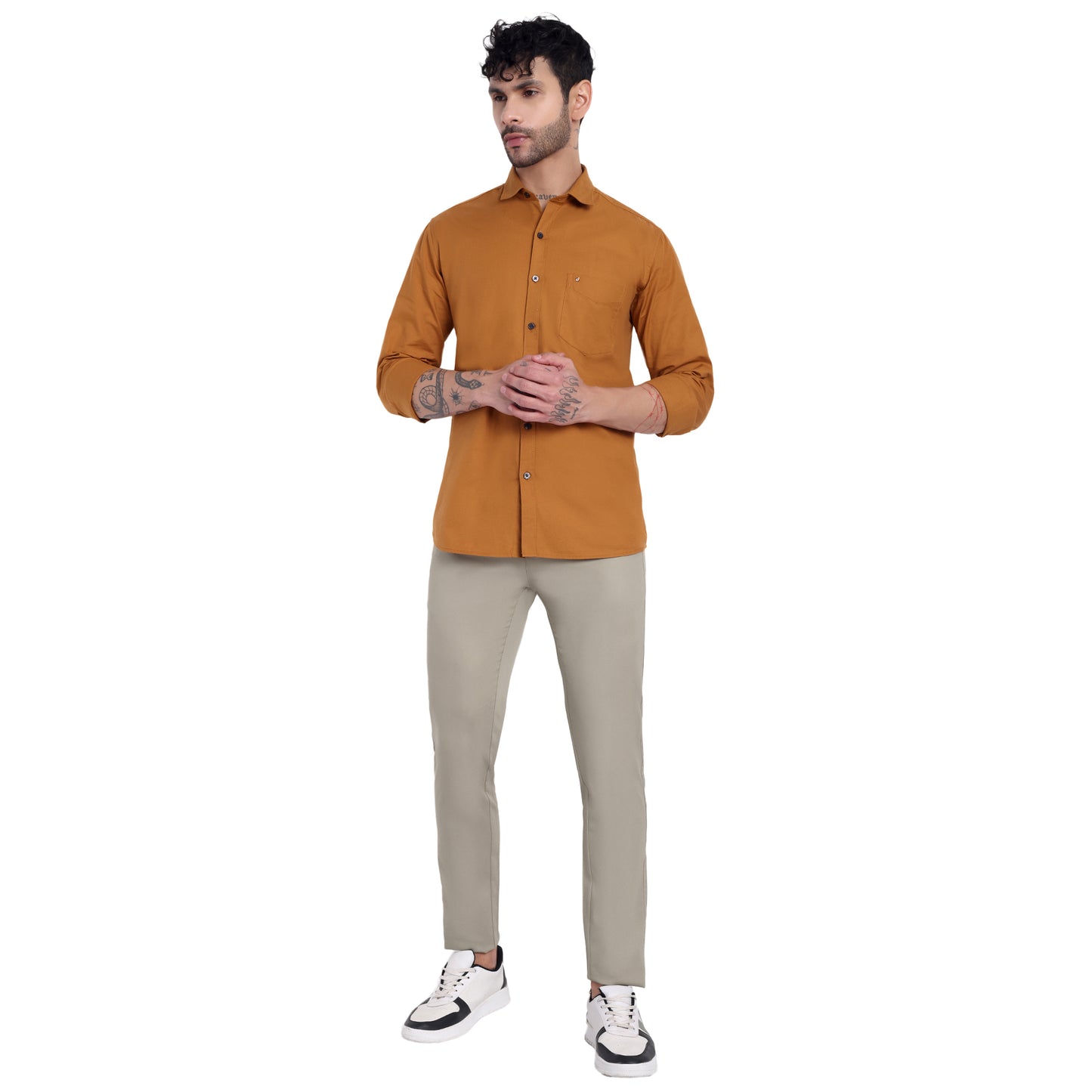 Dobby Lycra Trousers