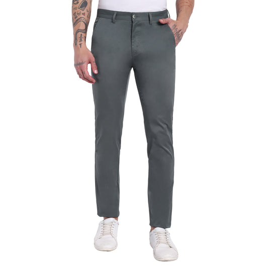 Satin Dobby Trousers