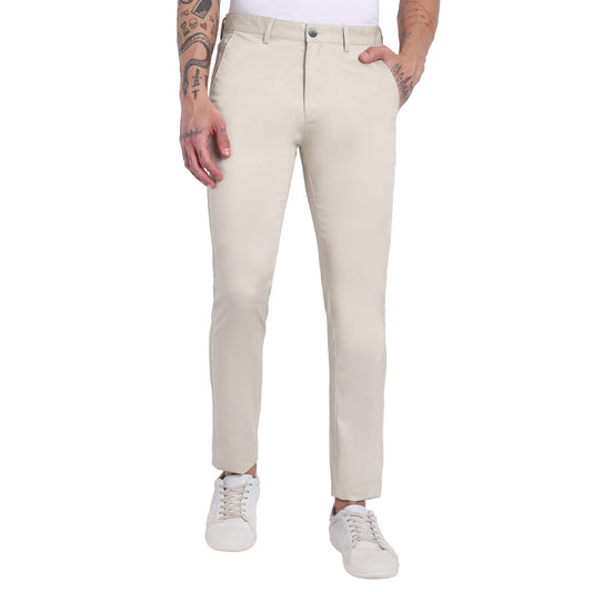 Dobby Lycra Trousers