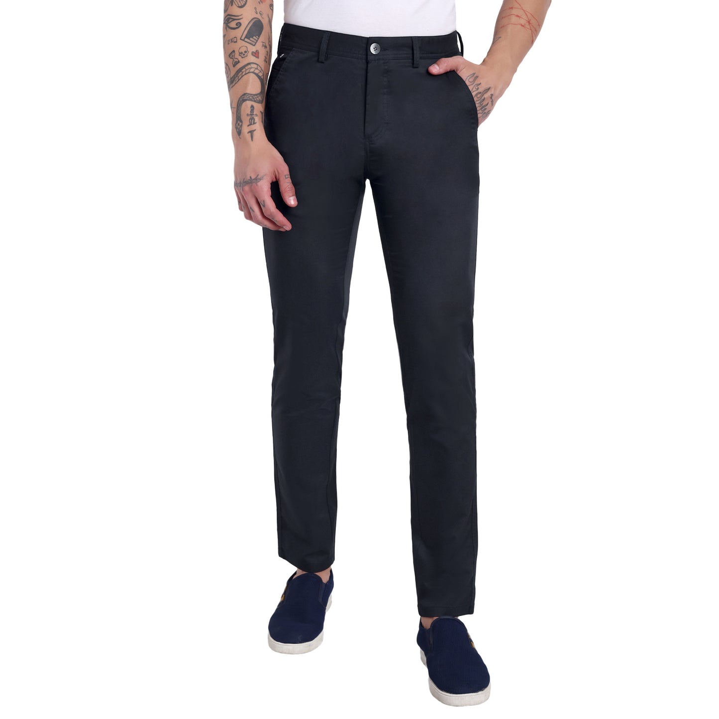 Satin Lycra Trousers