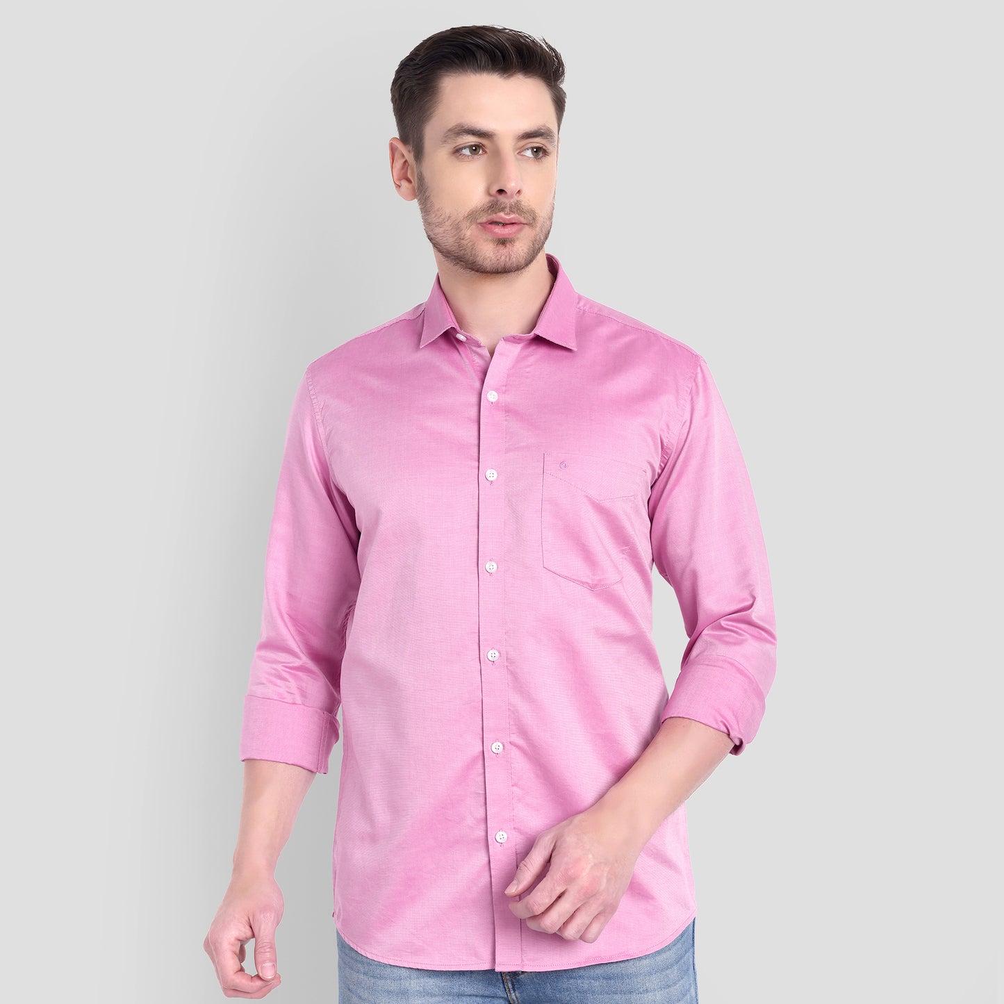 Cotton Filafil Two Tone Shirts