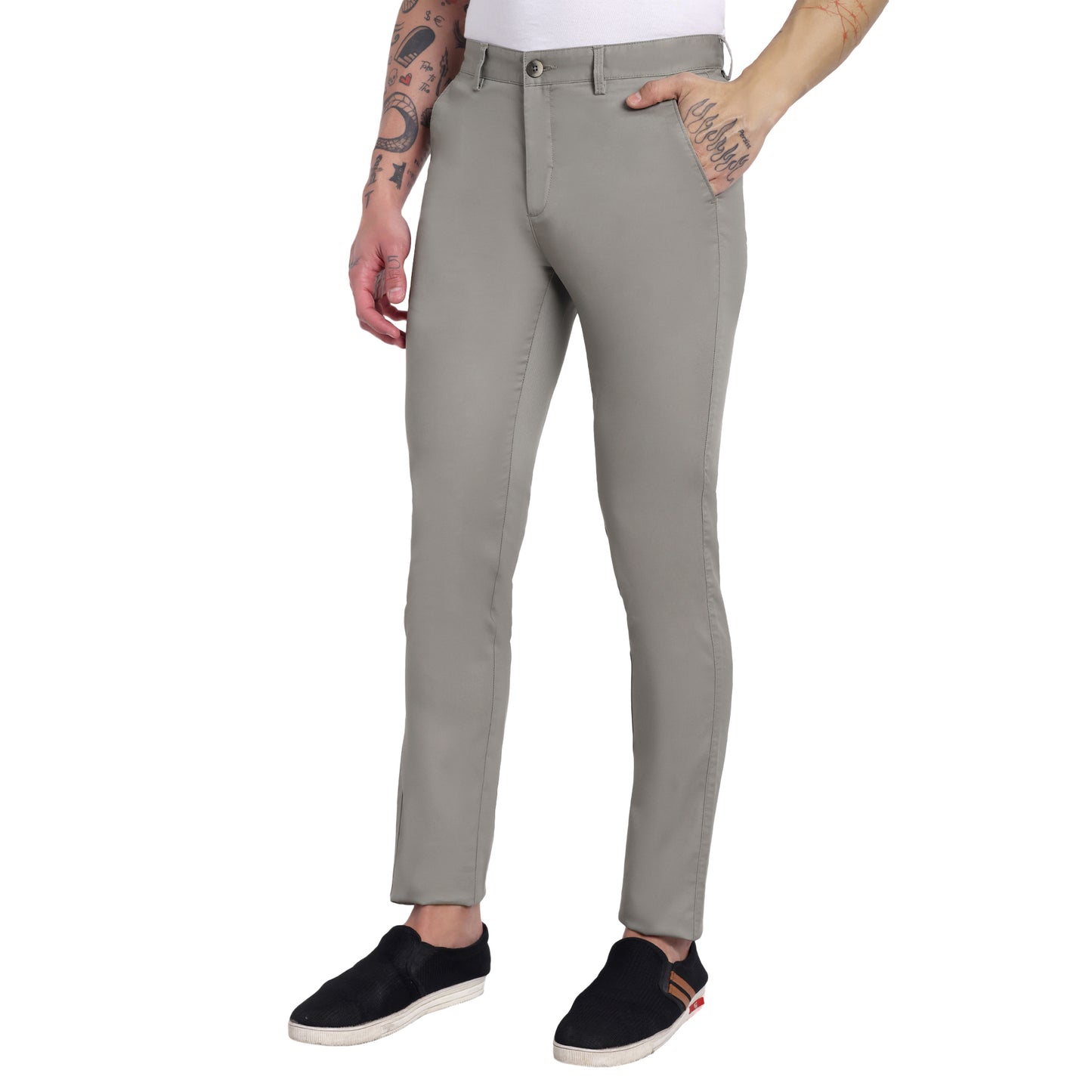Dobby Lycra Trousers