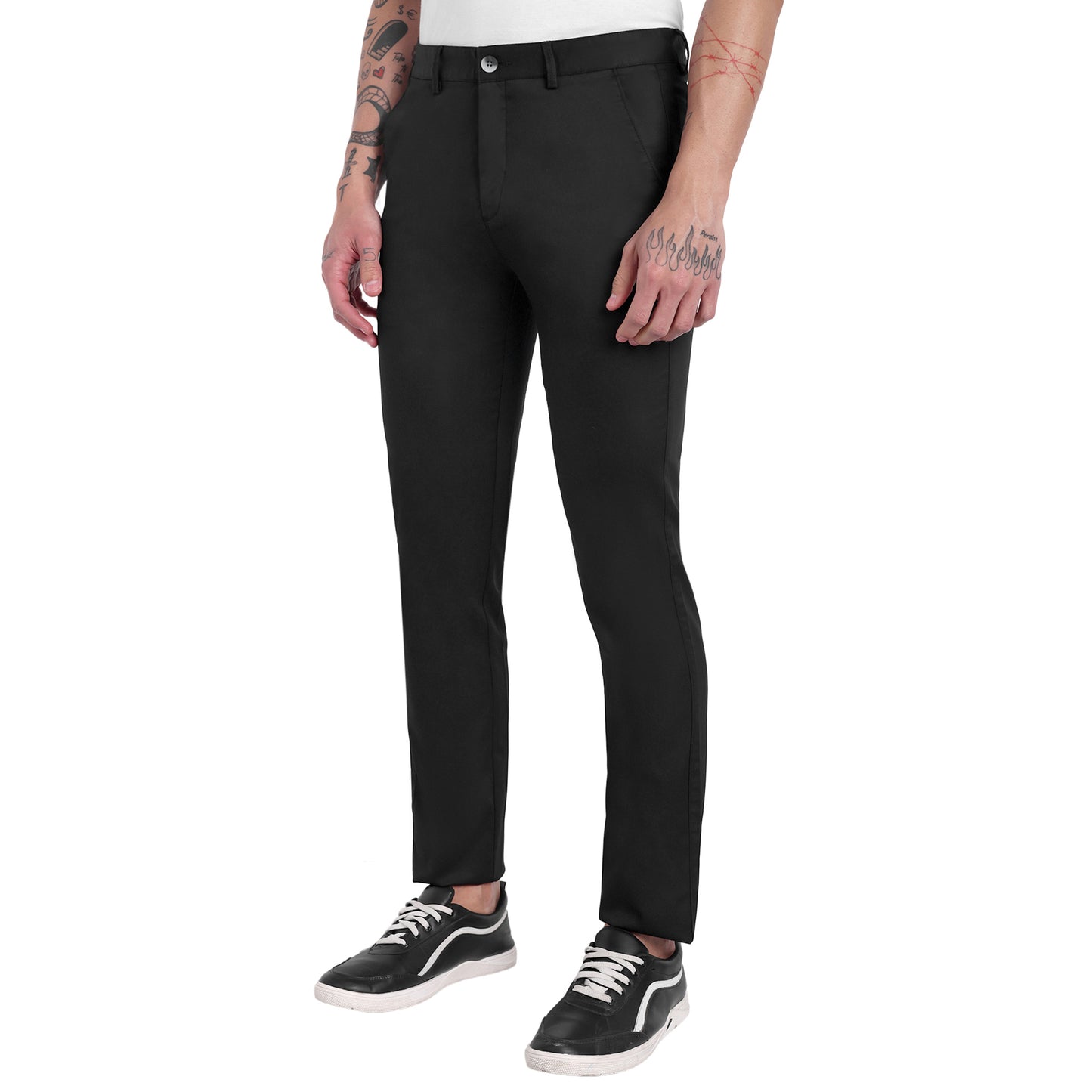 Dobby Lycra Trousers