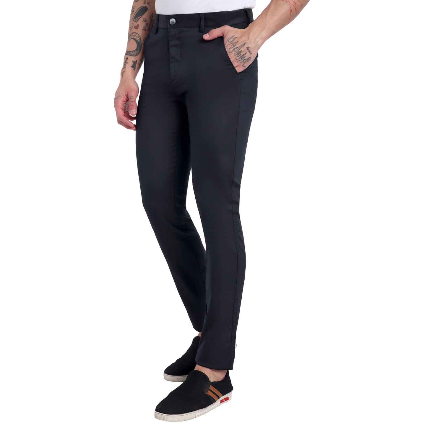 Dobby Lycra Trousers