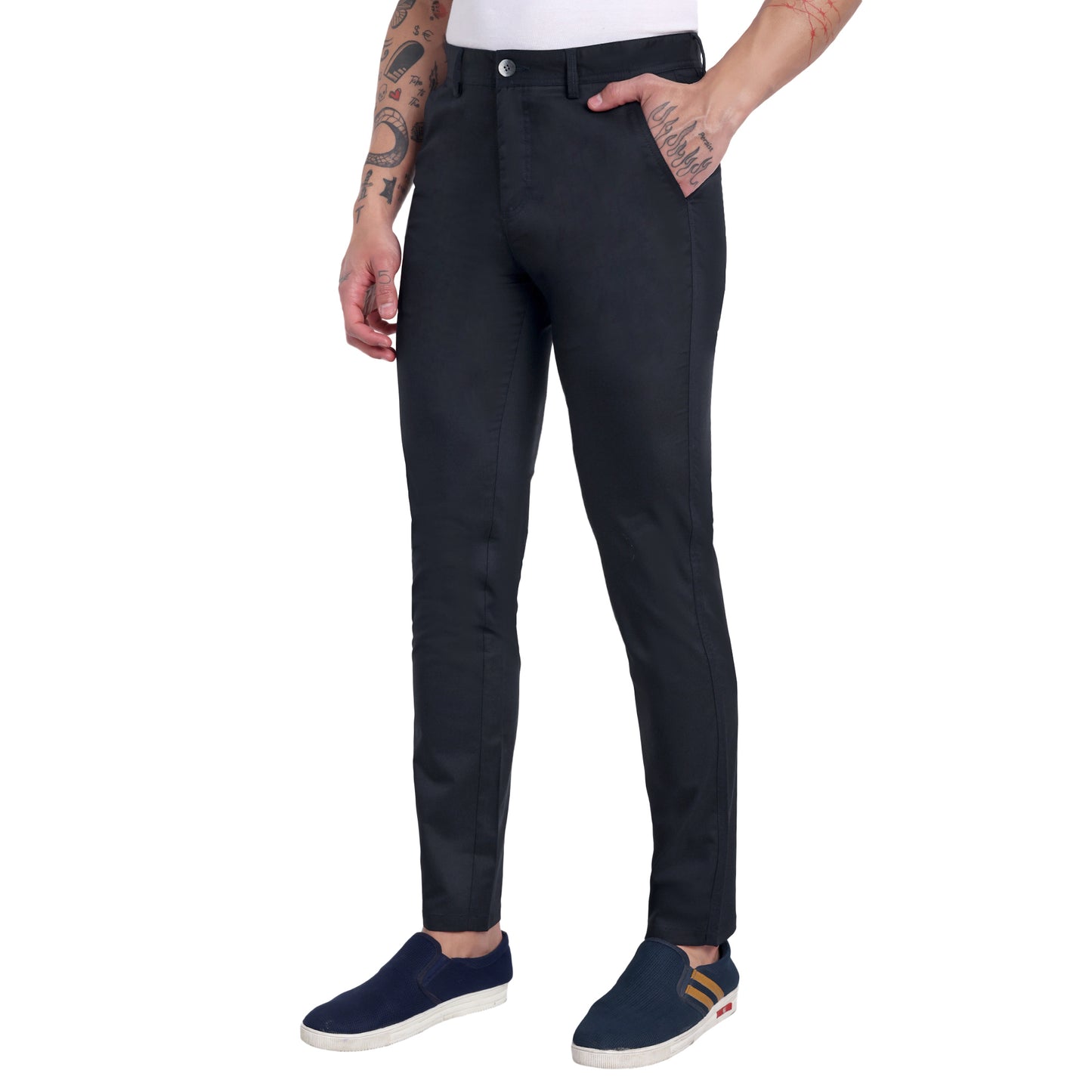 Satin Lycra Trousers