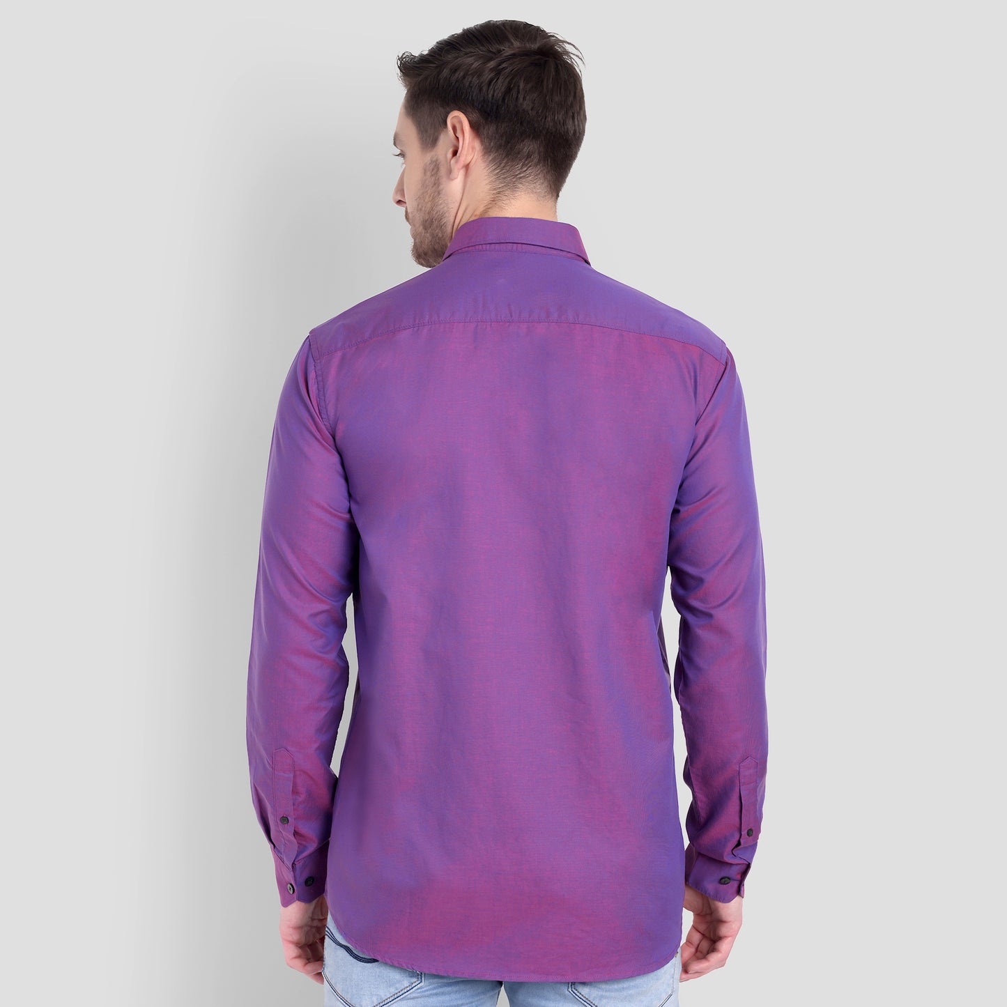 Cotton Filafil Two Tone Shirts