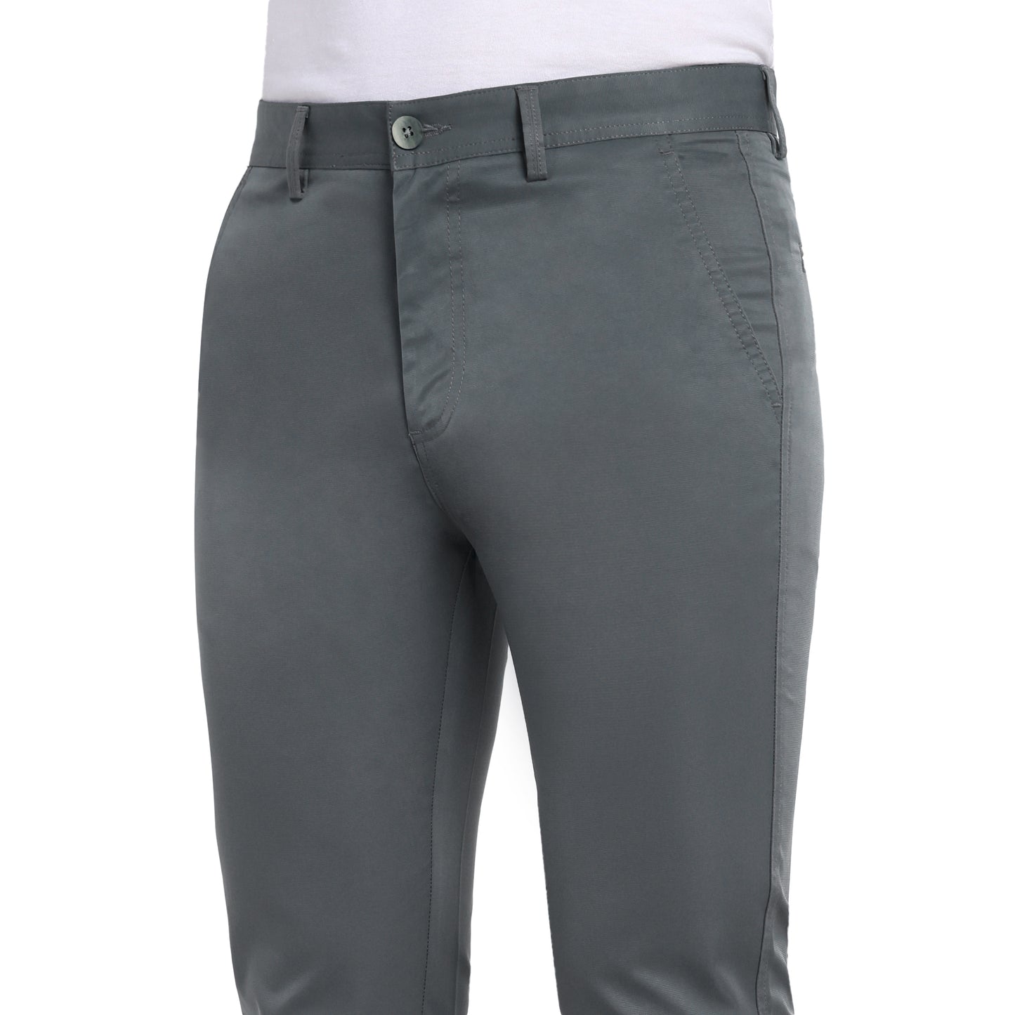 Satin Dobby Trousers